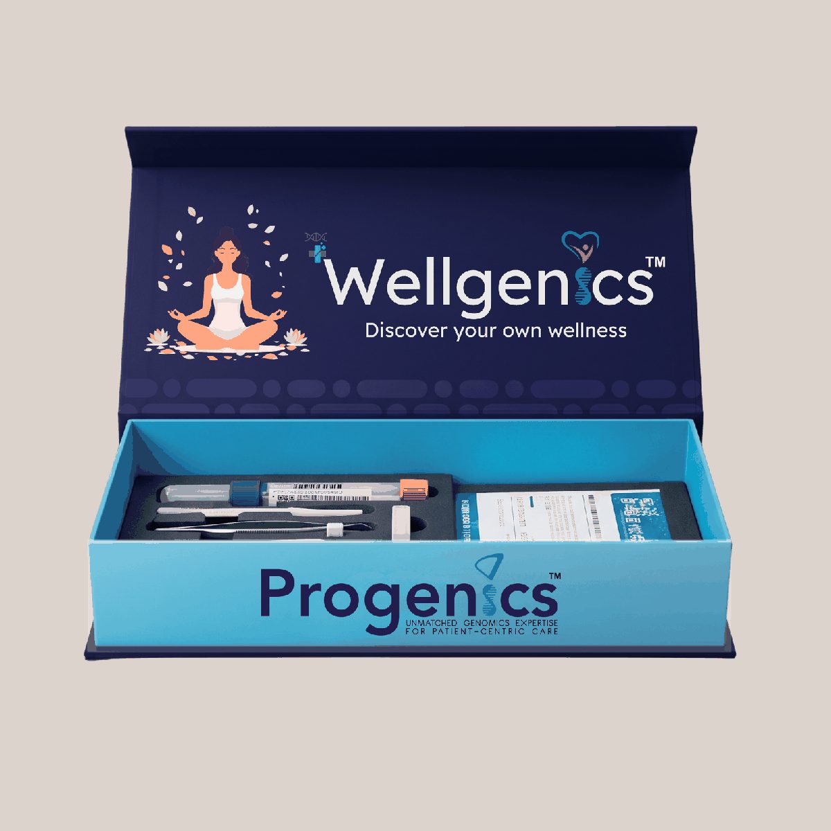 WellGenics Wellness DNA Testing Kit - Progenics Labs